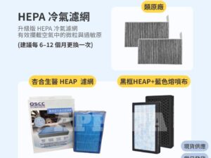 Model Y 煥新版 HEPA 冷氣濾網